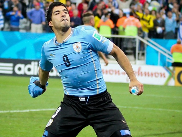 Luis Suarez, gwiazda reprezentacji Urugwaju.