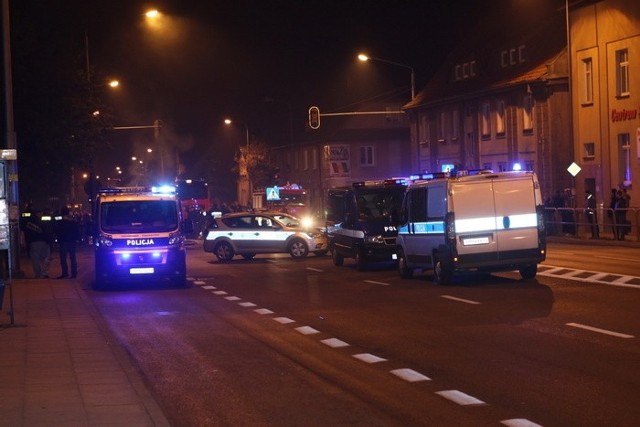 Śmiertelny wypadek na Szczecinskiej - radiowóz uderzyl w taksówke