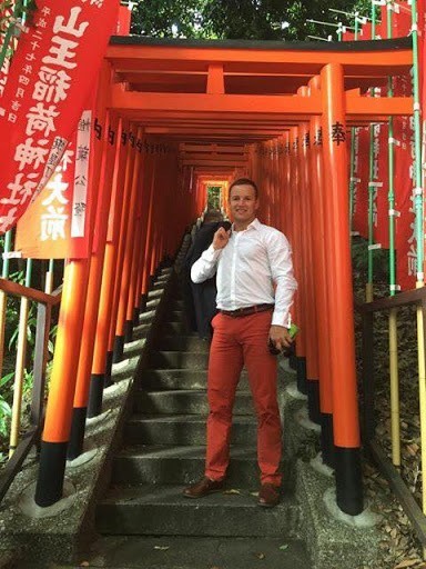 Paweł Janusz w Japonii odwiedził wiele atrakcyjnych miejsc