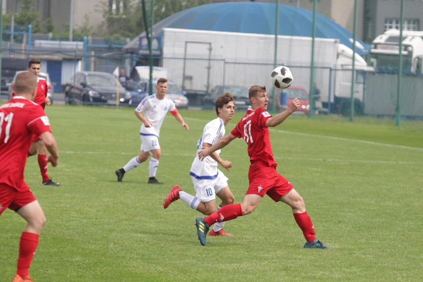 Marko Zawada z Górnika Zabrze w derbowym meczu z Ruchem...