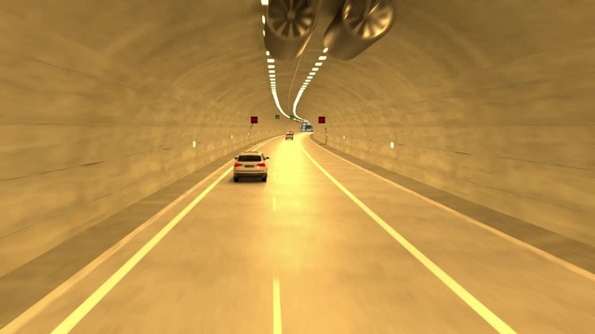 Będzie to najdłuższy tunel drogowy w Polsce drążony w skale,...