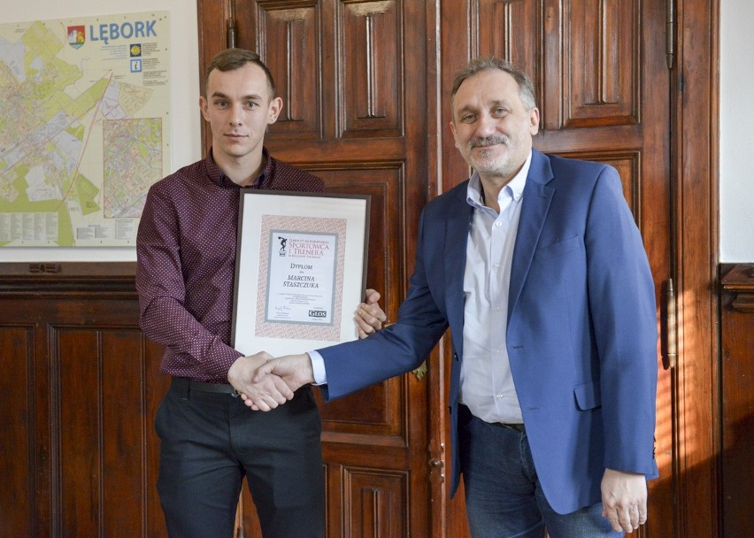 Marcin Staszczuk odebrał nagrodę za II miejsce w 60. Plebiscycie na Najpopularniejszego Sportowca Roku