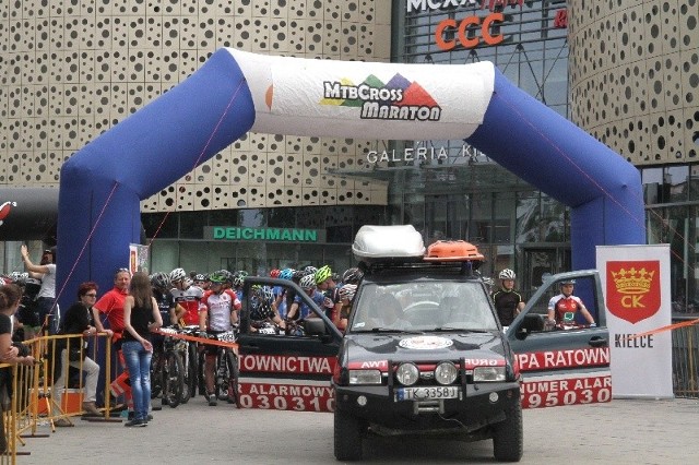 Start MTB Cross Maraton w Kielcach 