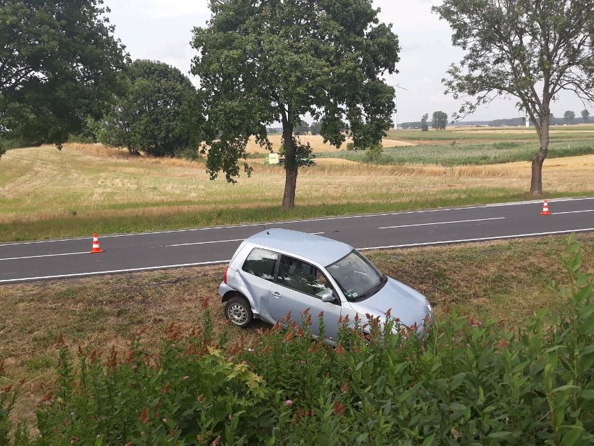 Gmina Suchań. Poważny wypadek na DK10, ranne dzieci [ZDJĘCIA]