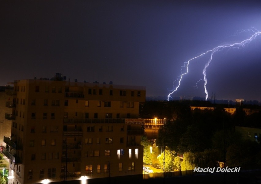 Burza nad Wrocławiem w nocy z 7 na 8 lipca 2015