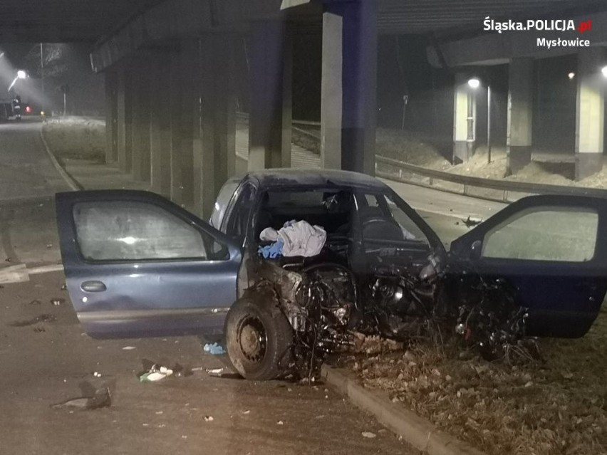 16-latek zakończył ucieczkę przed policjantami na betonowej...