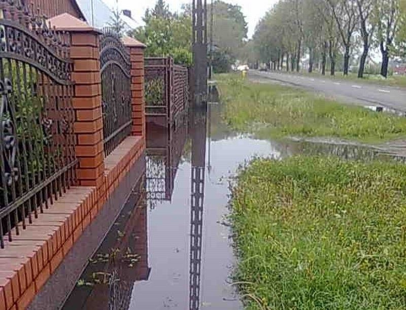 chodniki przy ul. Słowackiego w Ostrołęce 