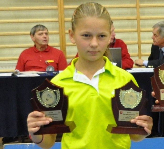 Wiktoria Dąbczyńska z Orlicza Suchedniów została mistrzynią Polski Młodziczek w badmintonie.