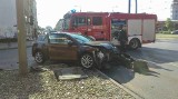 Bydgoszcz. Wypadek przy Focusie. Były spore utrudnienia [zdjęcia]