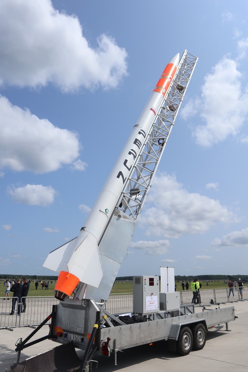 Pierwszy lot rakiety Perun odbył się w czerwcu br. Wówczas...