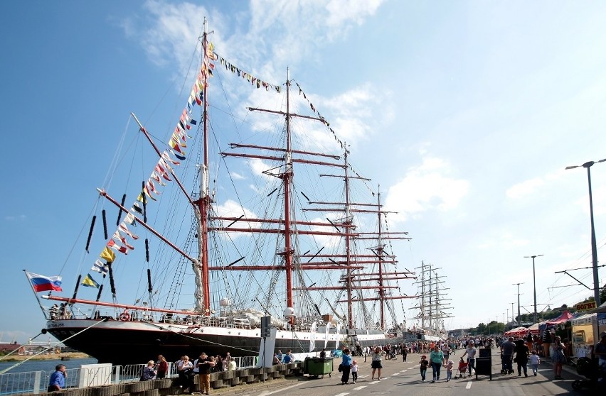 Baltic Tall Ships Regatta 2015. Żaglowce na Wałach Chrobrego. Byliśmy na Sedovie [wideo, zdjęcia]