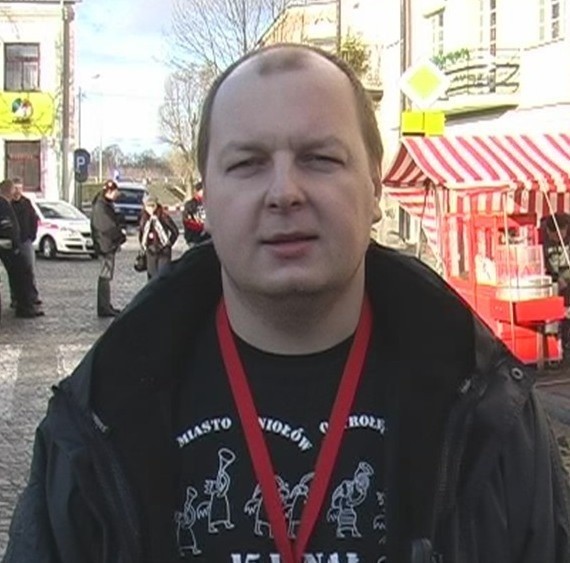 Piotr Zych, szef ostrołęckiego sztabu WOŚP