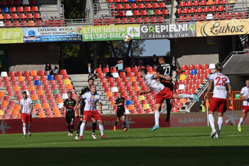 Podbeskidzie - GKS Tychy 2:2. Nerwy Górali znów nie wytrzymały [RELACJA]