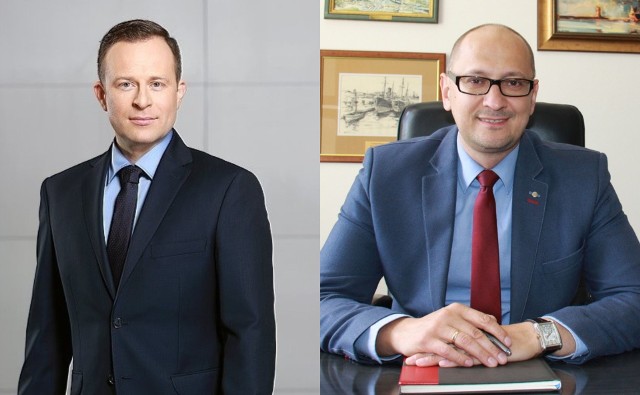 Marcin Osowski (po lewej) i Grzegorz Dyrmo (po prawej) - obaj wiceprezesi stracili stanowiska w listopadzie.