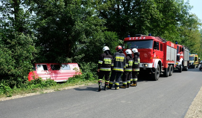 Do wypadku doszło w sobotę w Krasicach niedaleko Przemyśla....