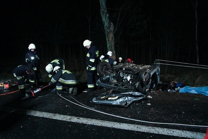 Wypadek w Dębicy (gmina Rymań) miał miejsce około godz. 5...