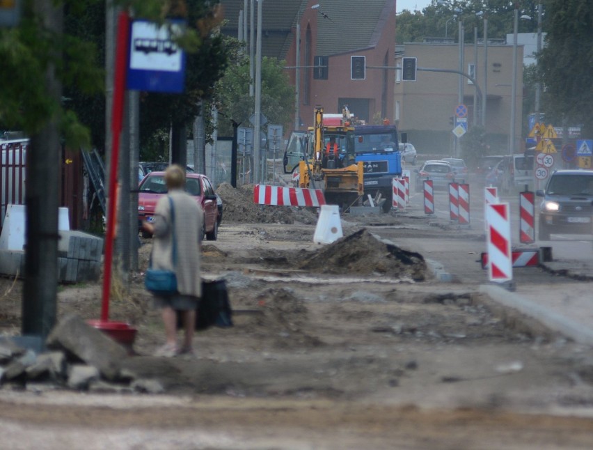 Radom. Utrudnienia na ulicy Wernera. W poniedziałek otworzą Polną, a zamkną Chłodną