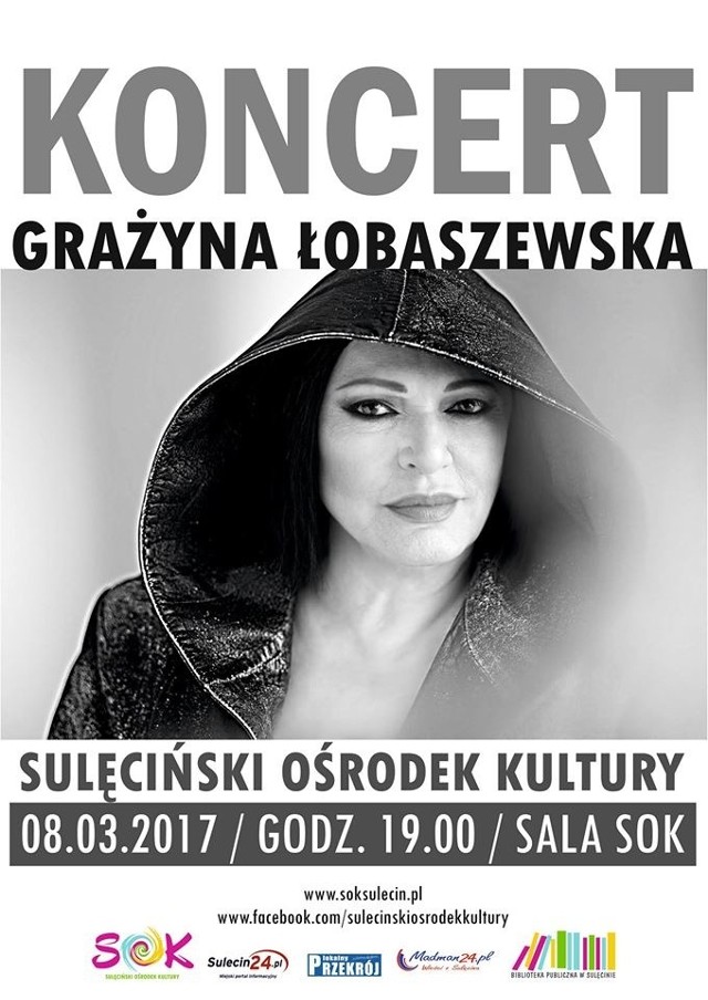 Grażyna Łobaszewska zaśpiewa w Dniu Kobiet.