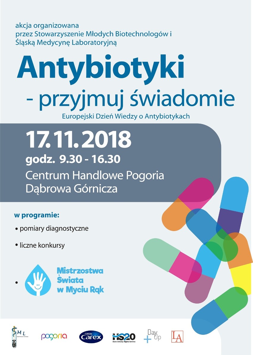 Dąbrowa Górnicza: brać antybiotyki, czy nie brać? Podpowiedzą w sobotę w Pogorii
