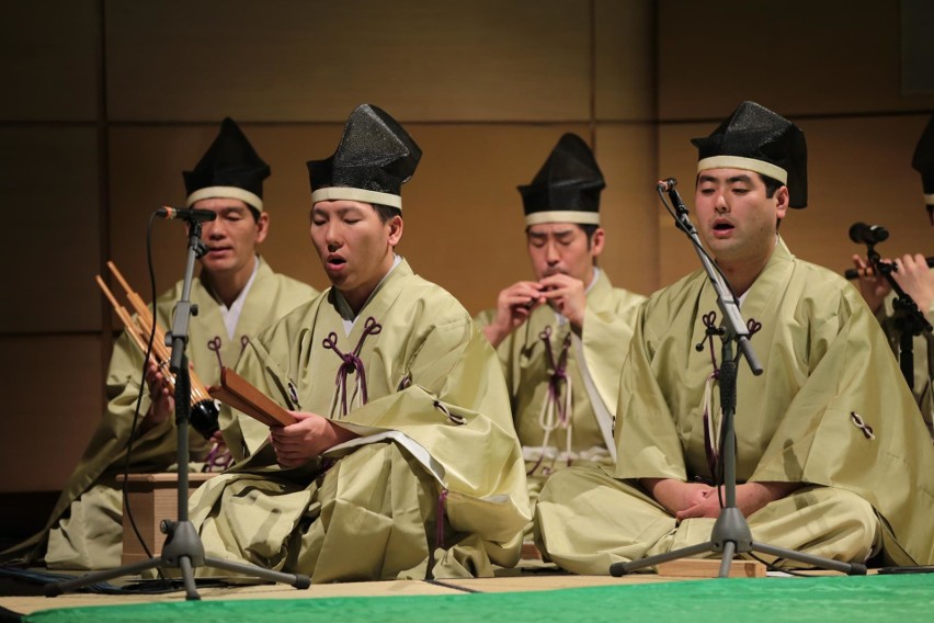 Gagaku i Budō - japońska muzyka dworska i sztuki walki [ZDJĘCI]