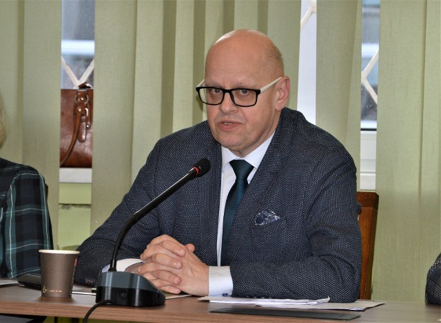 Dyrektor szpitala w Proszowicach Zbigniew Torbus