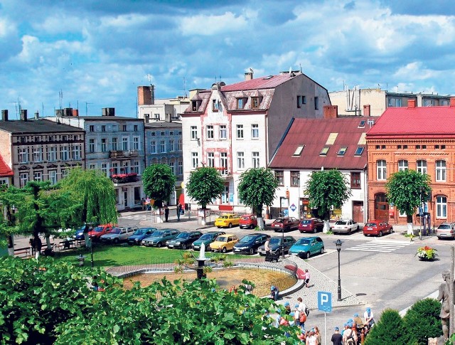 Rynek w Czaplinku. W niedzielę 17 września odbędzie się tu festyn promujący rewitalizację