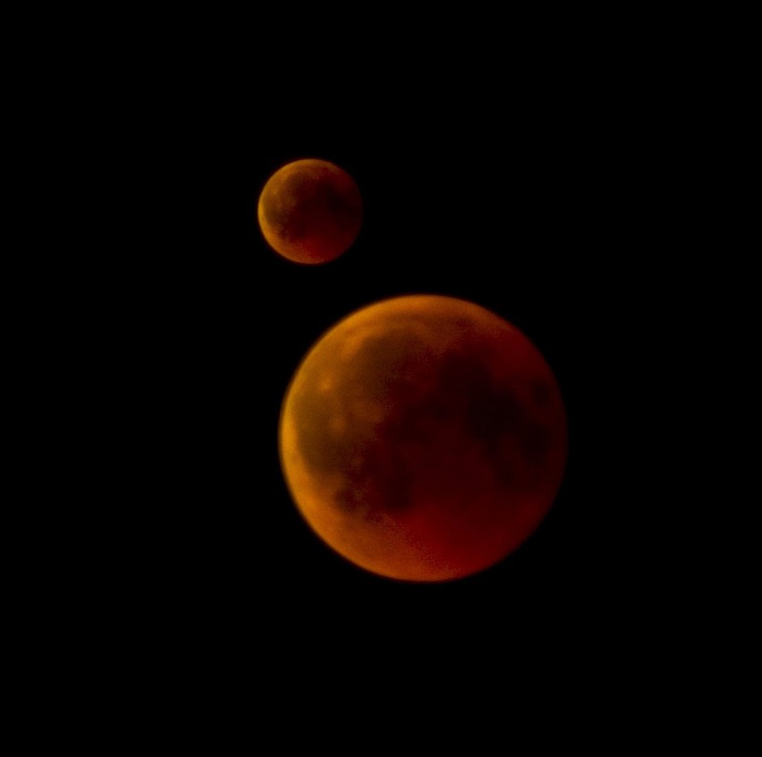 W Polsce można oglądać zaćmienia Księżyca. Czerwony Księżyc...