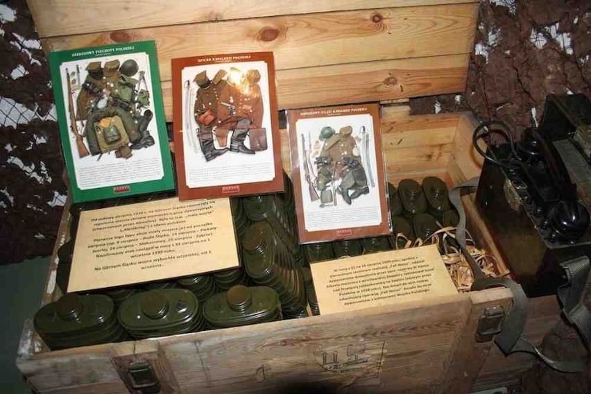 Wystawa militariów w Schronie Dowodzenia OW Śląsk w...