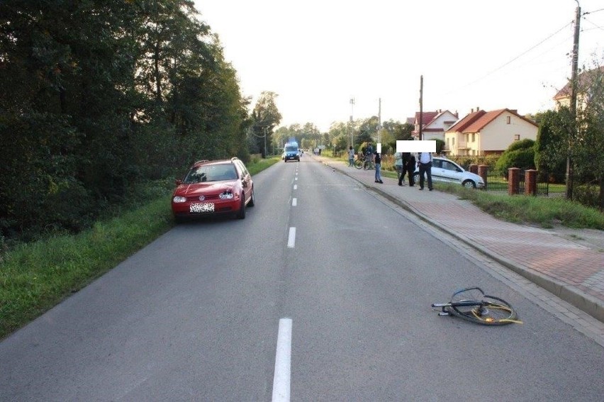 Droga w Skrzyszowie była przez godzinę całkowicie...