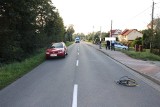 Wypadek Skrzyszów. Niebezpieczne potrącenie rowerzysty pod Tarnowem. 12-latek trafił do szpitala