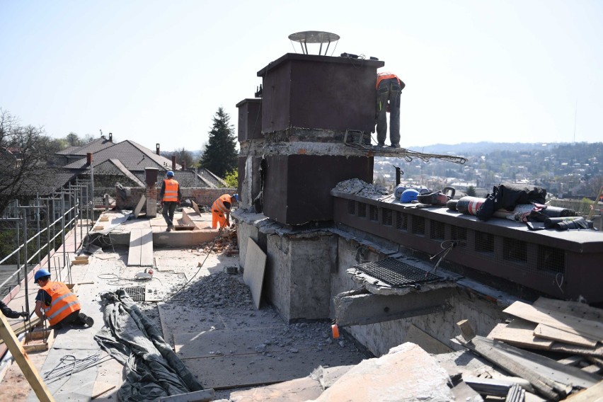 Wieliczka. Ruszyła rozbudowa Liceum Ogólnokształcącego [zdjęcia]