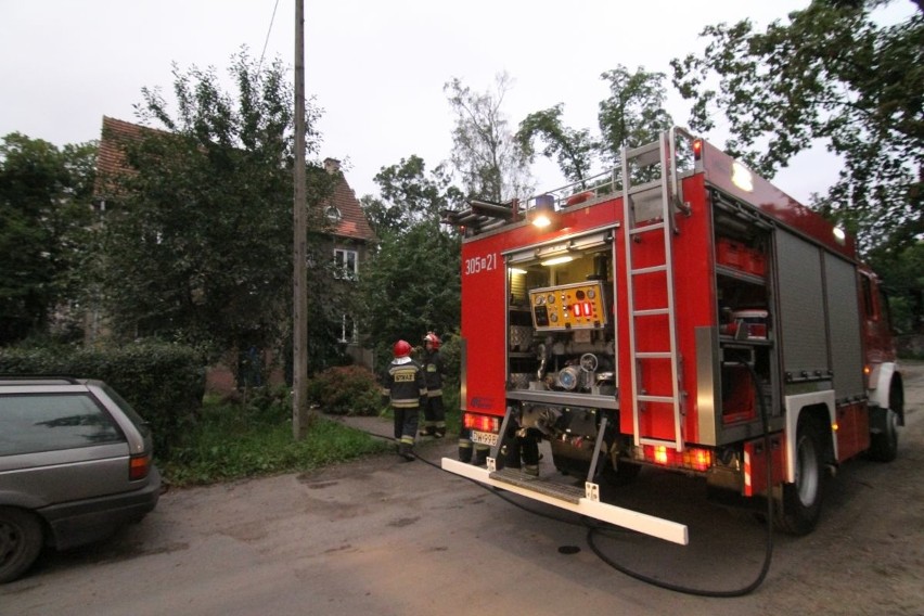 Pożar mieszkania przy ul. Koszarowej na Karłowicach
