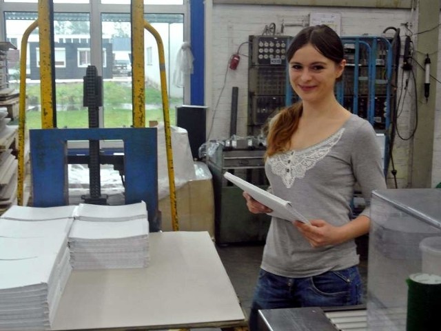 Magda jest w Holandii już drugi rok. W tej chwili pracuje w drukarni.