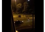 Brutalna bójka niedaleko Łodzi! WIDEO. Gruzini bili się z Polakami! Zadyma na środku ulicy. Nagranie trafiło do sieci