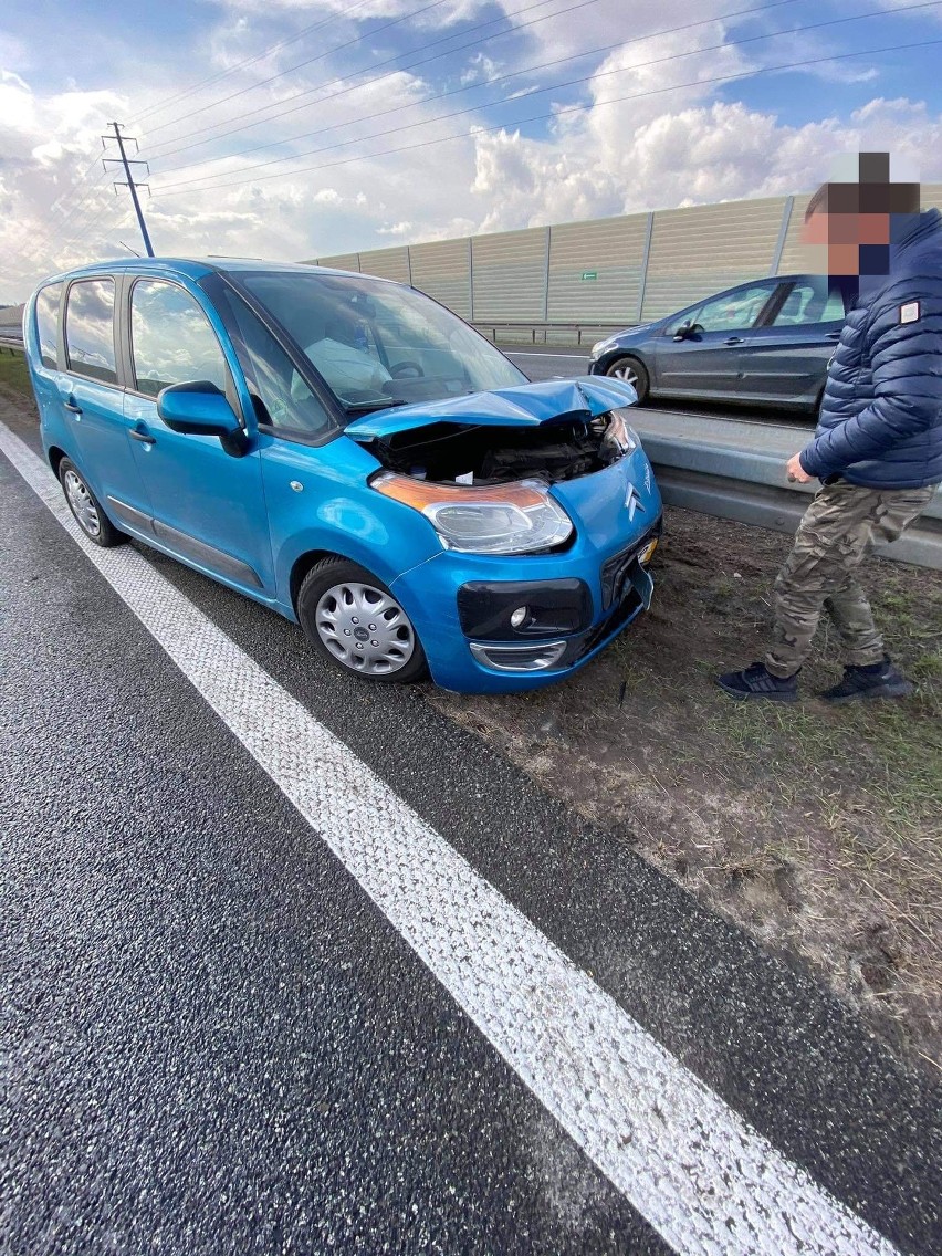 Wypadek za wypadkiem na A4. Seria zdarzeń na autostradowej