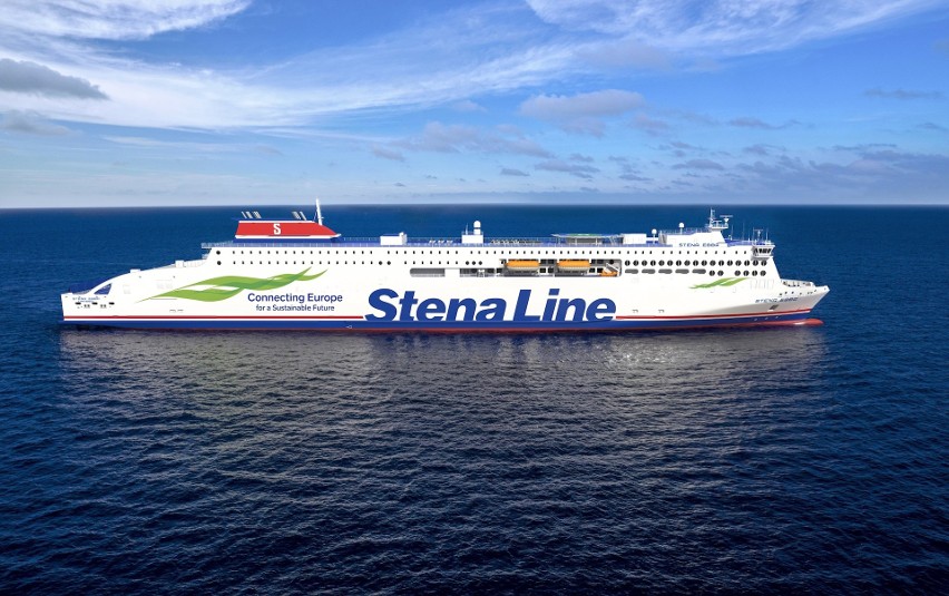 Stena Ebba - najnowszy prom E-Flexer we flocie Stena Line na Morzu Bałtyckim będzie pływał z Gdyni