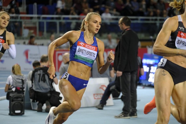 W hali Arena Toruń wystąpi m.in. Justyna Święty-Ersetic w biegu na 400 metrów