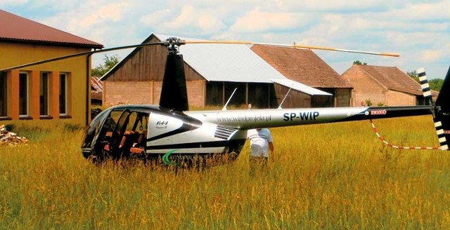 Firma Windprojekt zaprzecza, jakoby wysyłała do gminy helikopter. Tyle, że tej jakoby nieistniejącej maszynie zrobili zdjęcie mieszkańcy.