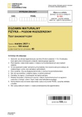 Próbna matura 2021: fizyka poziom rozszerzony. ARKUSZ CKE + ODPOWIEDZI. Czy egzamin był trudny dla maturzystów? 15.03.2021