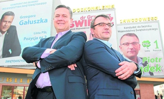 Od lewej: Grzegorz Gałuszka i Piotr Żołądek