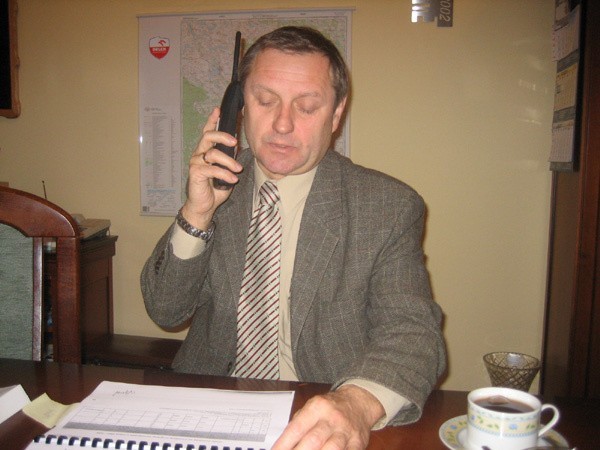 Andrzej Gstyński, burmistrz Skępego