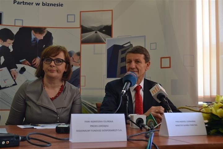 Minister skarbu w Częstochowie