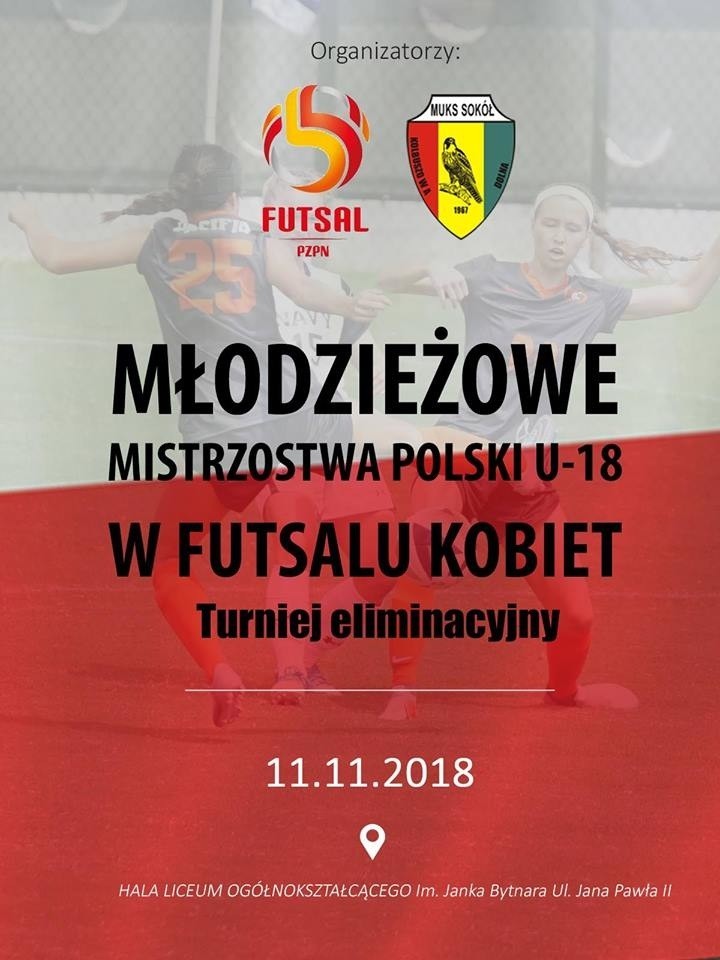 Młodzieżowe Mistrzostwa Polski kobiet U-18 eliminacje....