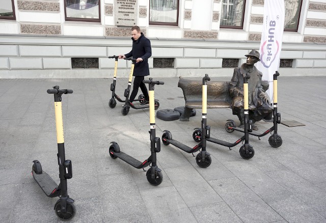 Hulajnogi Volt Scooters jako pierwsze zostały oznakowane w straży miejskiej