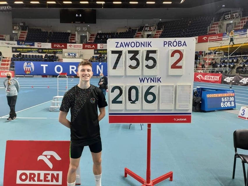 Słupszczanie z Akademii Młodego Lekkoatlety wywalczyli cztery medale w halowych mistrzostwach Polski 