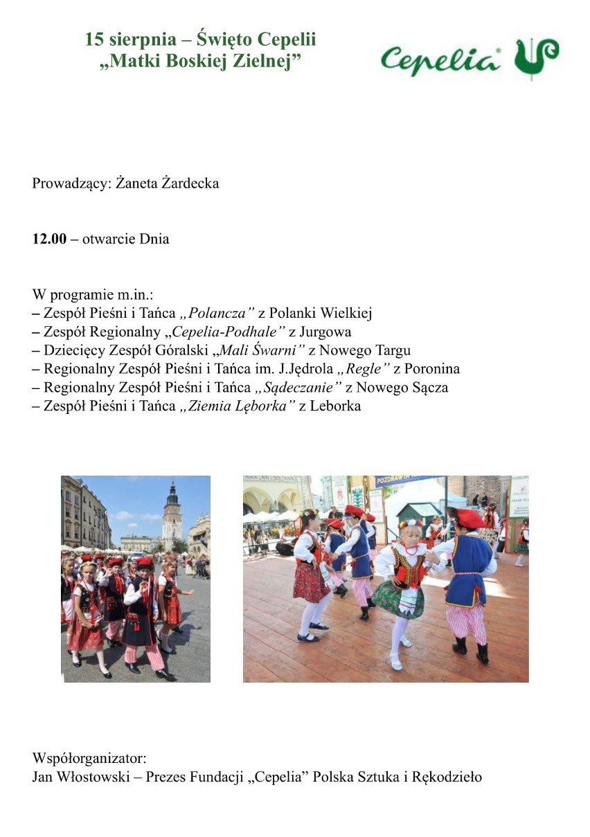 Odwiedź Targi Sztuki Ludowej na Rynku Głównym w Krakowie [GALERIA, PROGRAM]