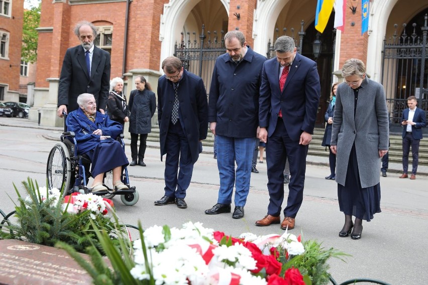 Kraków. Upamiętnili ofiary niemieckich obozów koncentracyjnych [ZDJĘCIA]