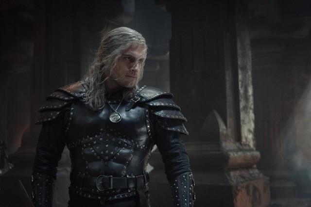 Henry Cavill jako Geralt z Rivii. Kadry z serialu "Wiedźmin" produkcji Netflixa.fot. materiały prasowe Netflix