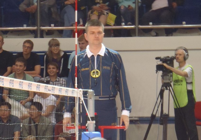 Radomski arbiter, Maciej Twardowski uznany został za najlepszego sędziego siatkówki w kraju