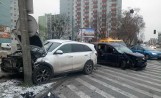 Poznań: Wypadek na skrzyżowaniu ul. Dmowskiego z Hetmańską. Jedna osoba została ranna [ZDJĘCIA]